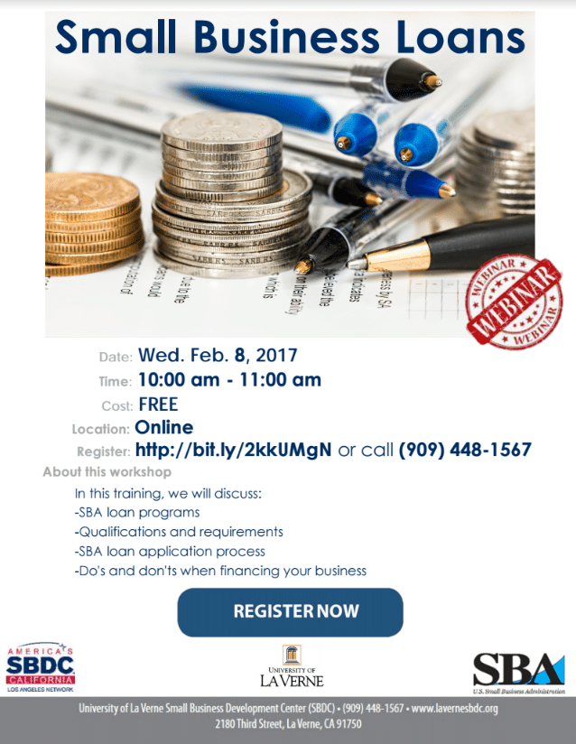 Small Business Loan Workshop