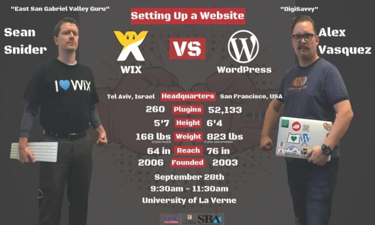 Setting Up a Business Website: Wix vs. WordPress