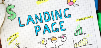 landing page drawing