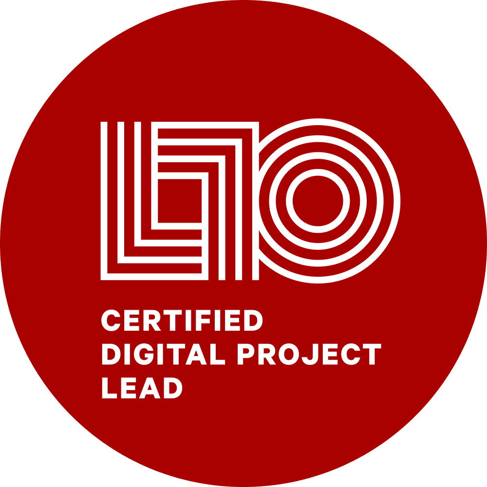 Certified Digital Project Lead